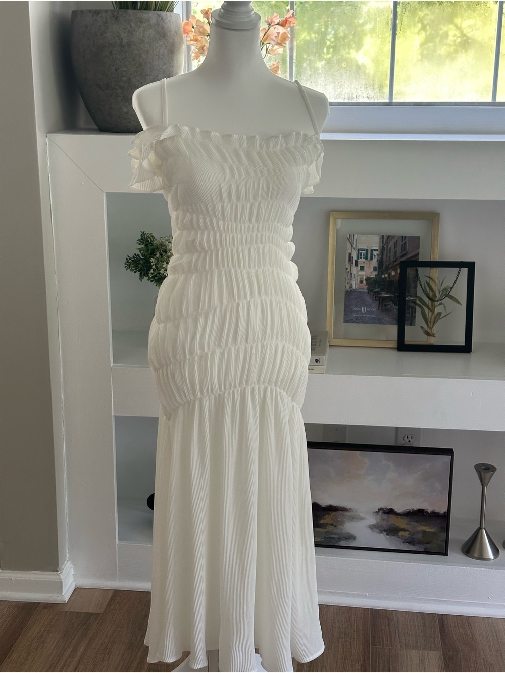 Georgia Hardinge White Harlow Dress